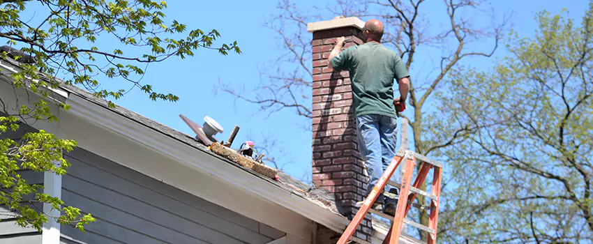 Vinyl and PVC Chimney Flashing Installation in Pembroke Pines, FL