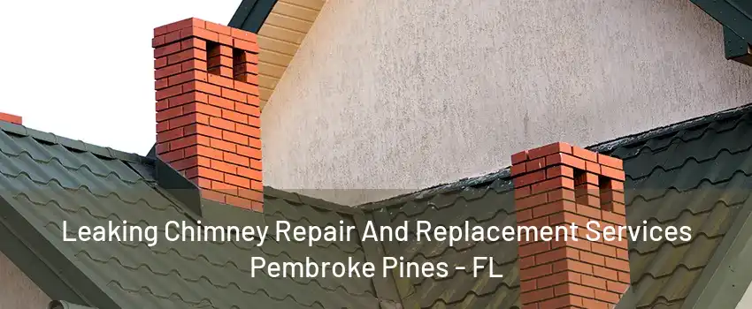 Leaking Chimney Repair And Replacement Services Pembroke Pines - FL