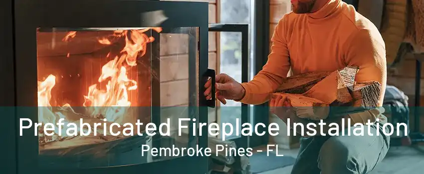 Prefabricated Fireplace Installation Pembroke Pines - FL